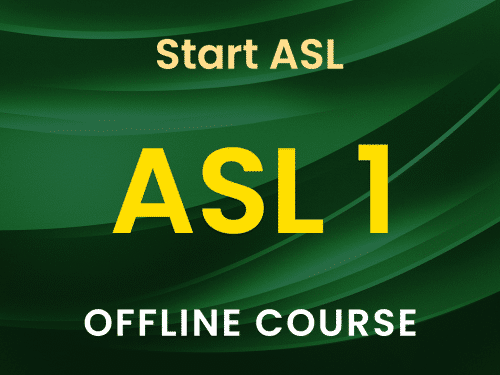 Start ASL 1 Offline Course