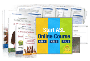 Start ASL Online Course Gold Level