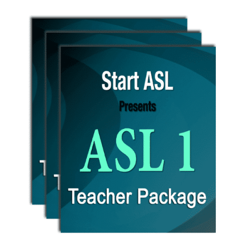 Start ASL Teacher Package