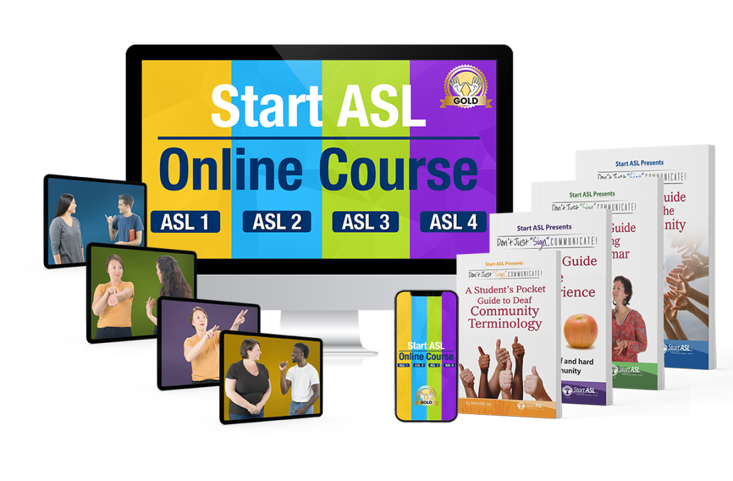 Start ASL Online Course Gold Level