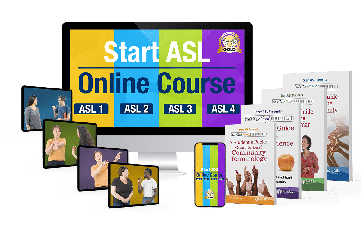 Start ASL Online Course Gold Level