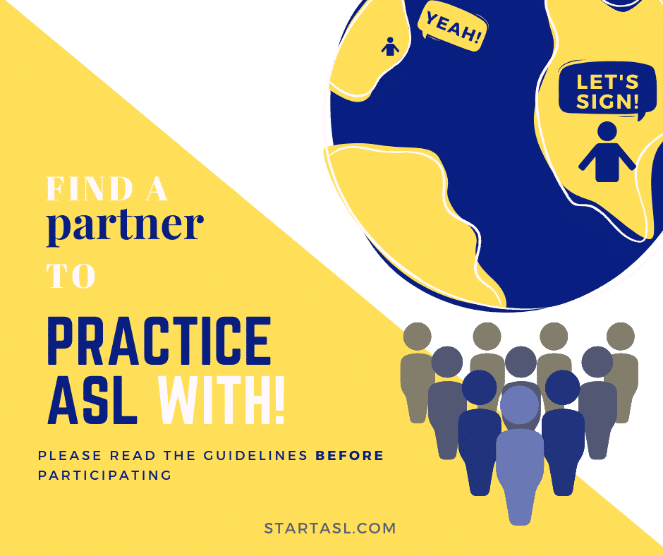Find an ASL Practice Partner