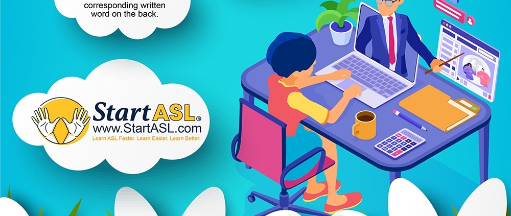 An infographic by StartASL.com that shows how to Set ASL Study Goals for the Holiday Period with an Action Plan