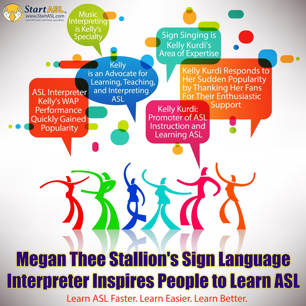 Sign language interpreter inspires people to learn ASL