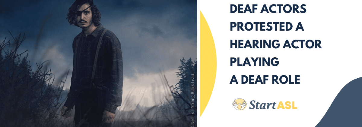 deaf actors protest hearing actor plays a deaf character