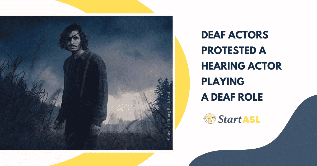 deaf actors protest hearing actor plays a deaf character