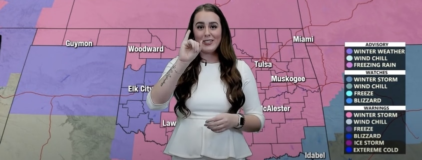 Meteorologist Gets Popular After Using American Sign Language in Her Forecasts