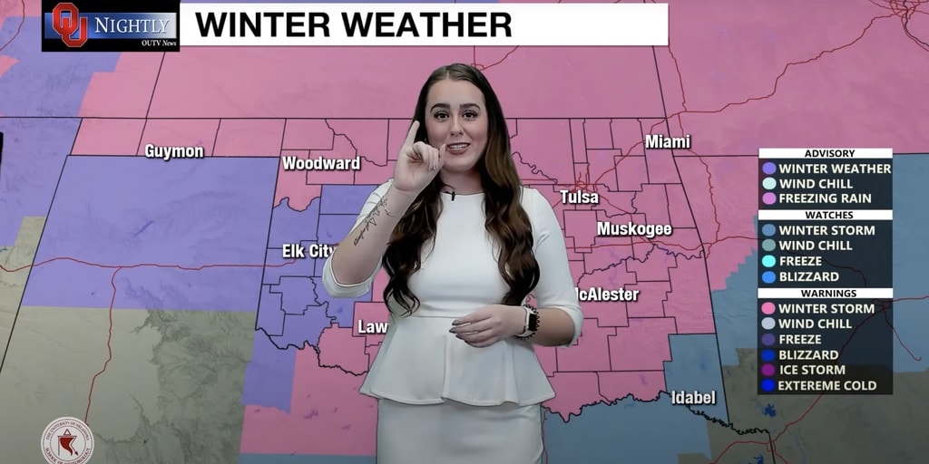Meteorologist Gets Popular After Using American Sign Language in Her Forecasts