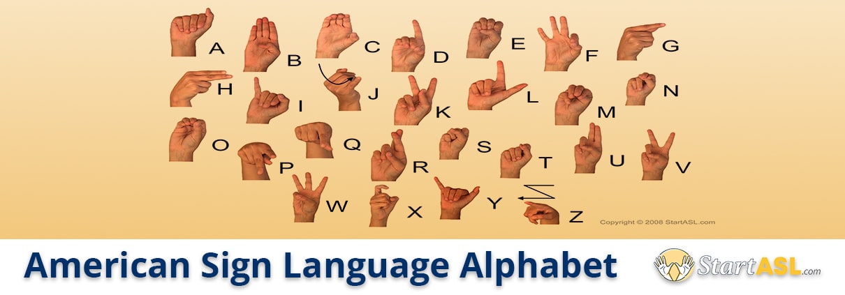 american sign language alphabet title