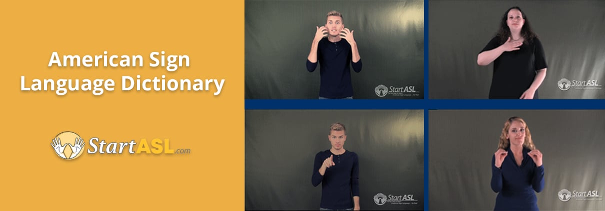 asl dictionary title