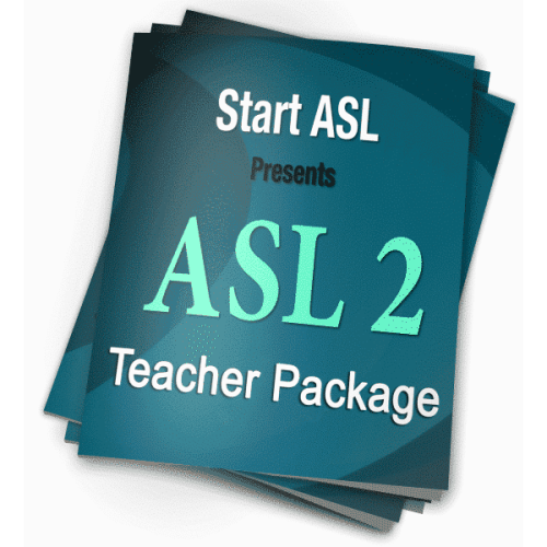 Start ASL 2 Teacher Package