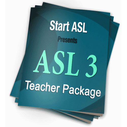 Start ASL 3 Teacher Package