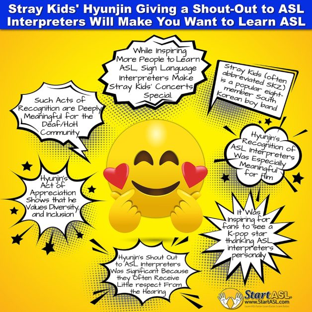 Stray Kids' Hyunjin Giving a Shout-Out to ASL Interpreters Will Make You Want to Learn ASL