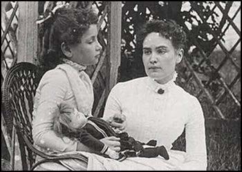 Helen Keller and Anne Sullivan