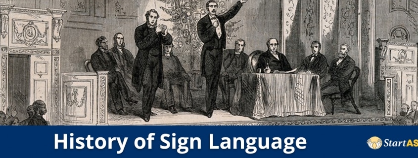 history of sign language title