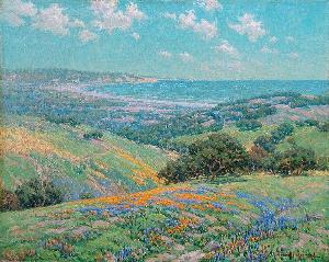 Malibu Coast Spring by Granville Redmond